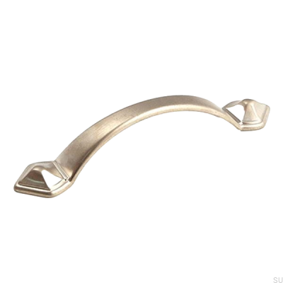 Tirador para mueble largo 6598 Níquel cepillado