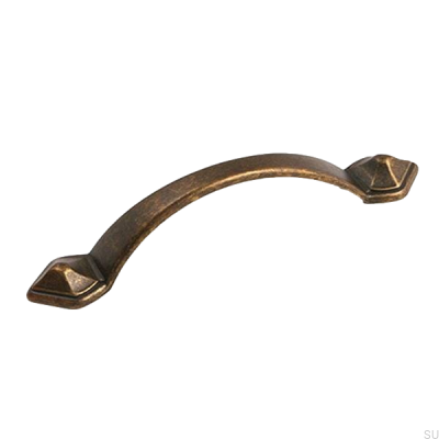 Tirador para mueble alargado 6598 Bronce envejecido
