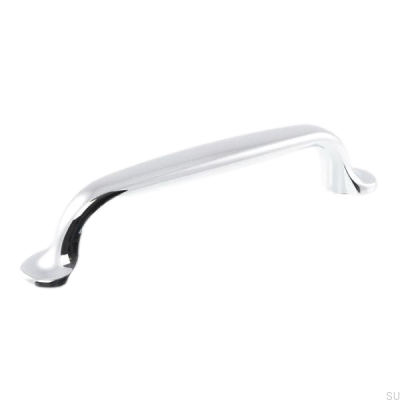Tirador para mueble alargado 7032128 Cromo pulido