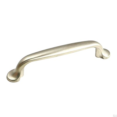Tirador para mueble alargado 7032 96 Níquel cepillado