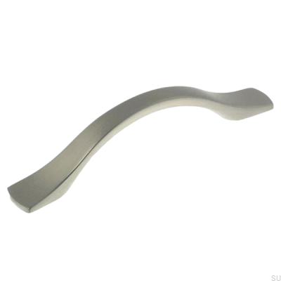 Tirador para mueble alargado 7155 96 Níquel cepillado