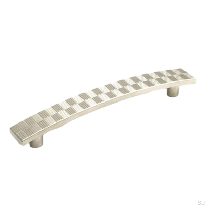 Tirador para mueble largo 7191128 Níquel cepillado