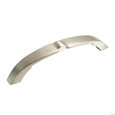 Tirador para mueble alargado 7252128 Níquel cepillado