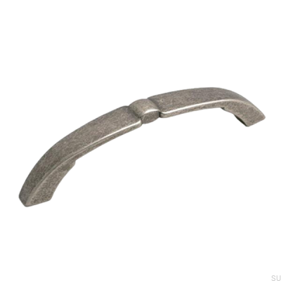 Tirador para mueble alargado 7252 96 Antique black