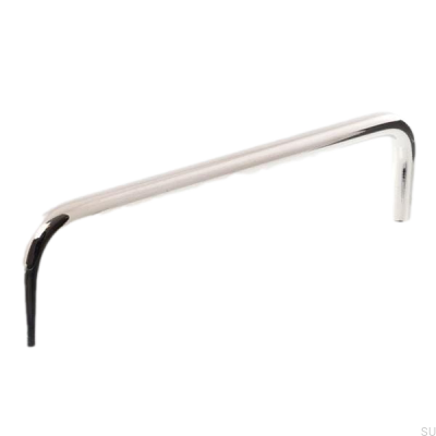 Tirador para mueble alargado 7353128 Níquel pulido