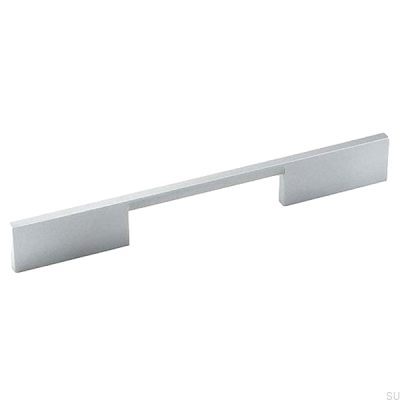 Tirador para mueble alargado 7571128 Cromo cepillado