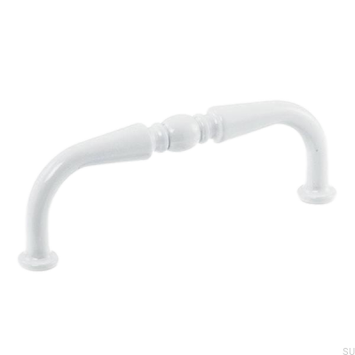 Tirador para mueble rectangular 8474 Blanco