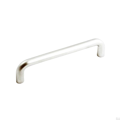 Tirador para mueble largo 8938 Níquel cepillado