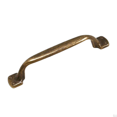 Tirador para mueble alargado 8951 96 Bronce envejecido