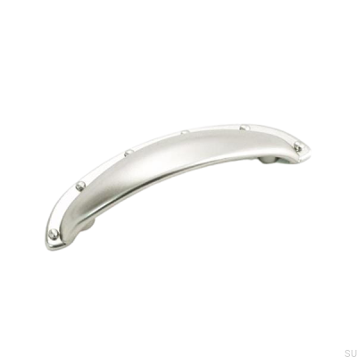 Tirador para mueble Shell 8952 plata
