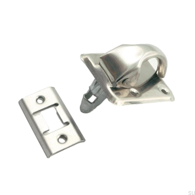 Tirador para mueble rectangular con cerradura 5181 Plata