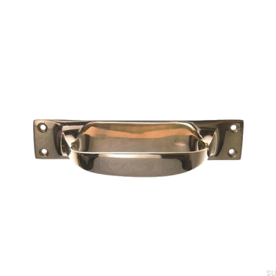 Tirador para mueble Shell 5810 Oro pulido