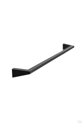 Tirador para muebles Pyramid 160 de metal negro mate