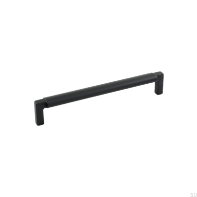 Tirador para mueble longitudinal Lecco 160 Metal negro