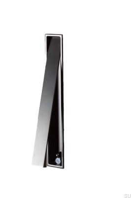 Tirador para mueble empotrado Clos 128 Metal negro