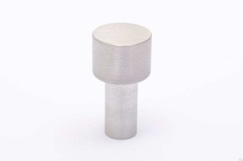 Wieszak Gałka Dot 33 szczotkowane aluminium