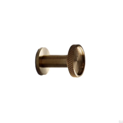 Colgador de pared Vera S W Latón, cepillado sin pintar