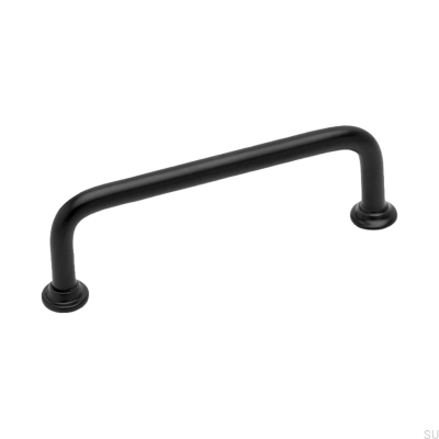 Tirador para mueble alargado 1353 96 Care Metal negro