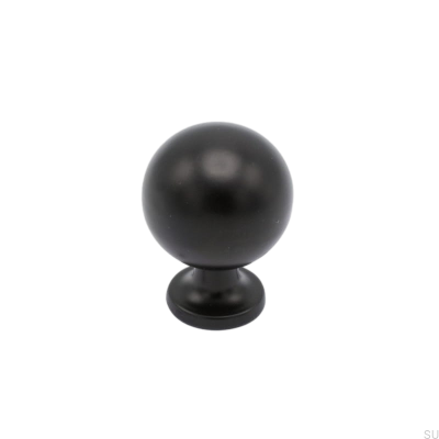 Pomo para mueble Lily Metal Negro Mate