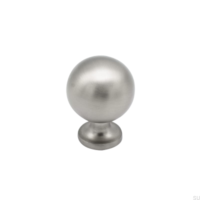 Pomo para muebles Lily Silver Brushed
