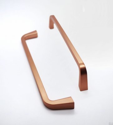 Tirador para mueble alargado Este 160 Cobre cepillado