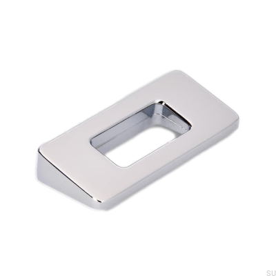 Tirador para mueble alargado 2394 32 Cromo pulido