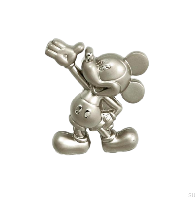 Pomo para mueble Mickey Mouse Níquel Cepillado