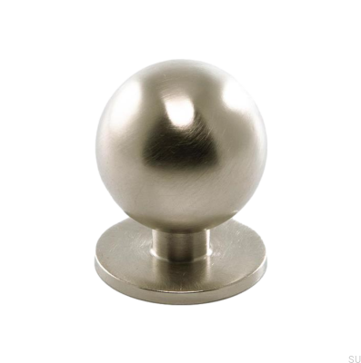 Pomo para mueble 1349 20 Níquel Cepillado