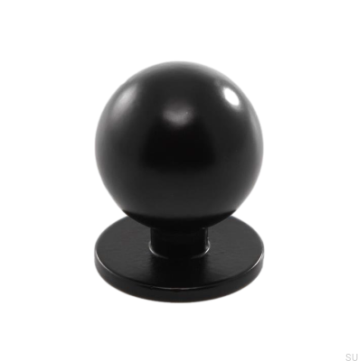 Pomo para mueble 1349 25 Metal Negro