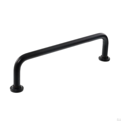 Tirador para mueble alargado 1353 160 Metal Negro