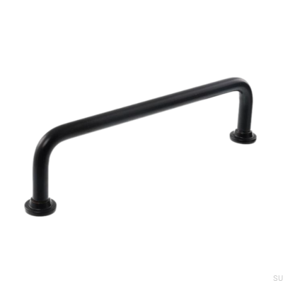 Tirador para mueble alargado 1353 192 Metal Negro
