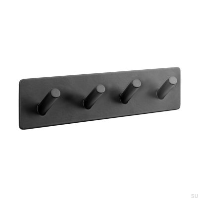 Base 200-4 suspensión de pared Metal negro