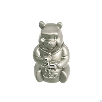 Pomo para mueble Winnie the Pooh 43x26 Níquel cepillado