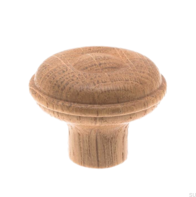 Pomo para mueble 9707 45 Madera Roble