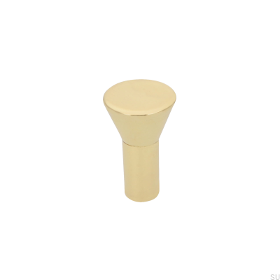 Pomo para mueble 1581 Oro Pulido