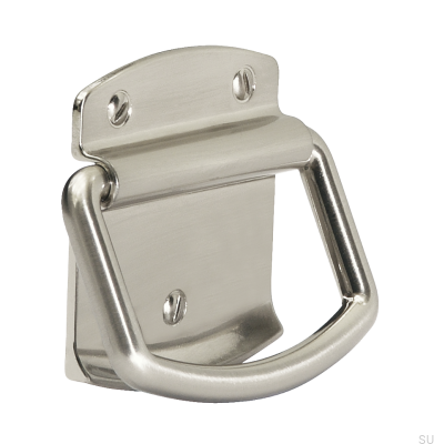 Tirador para mueble alargado 1816 32 Níquel Cepillado