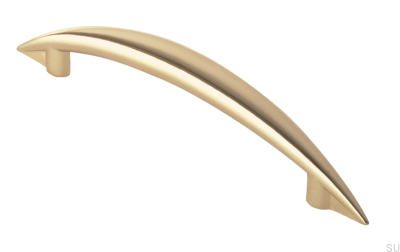 Tirador para mueble alargado 809 96 Oro Pulido