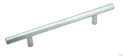 Tirador para mueble alargado 885 128 Cromo mate