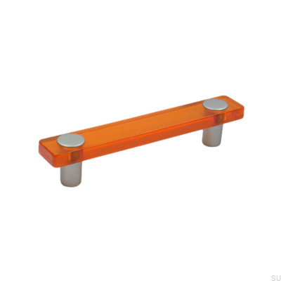 Tirador para mueble alargado SM8119I 96 Plástico Naranja