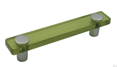 Tirador para mueble alargado SM8119I 96 Plástico Verde