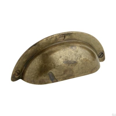 Tirador para mueble concha de oro antienvejecimiento Bowl 3922