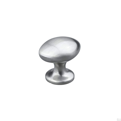 Pomo para mueble Forio 38 Plata Cepillada