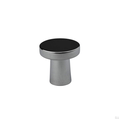 Pomo para mueble Garda 25, cromo pulido