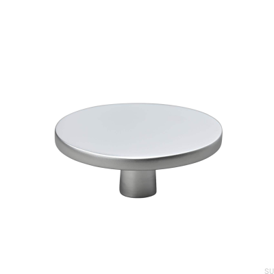 Pomo para mueble Garda 60 plata