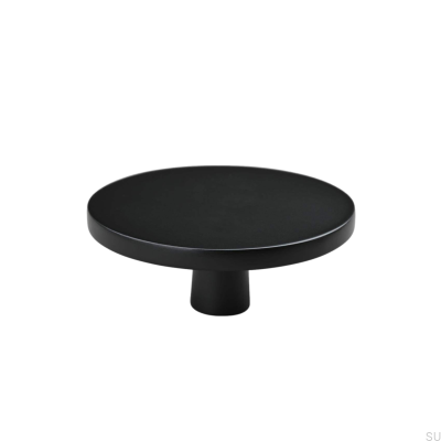 Pomo para mueble Garda 60 de metal, negro mate