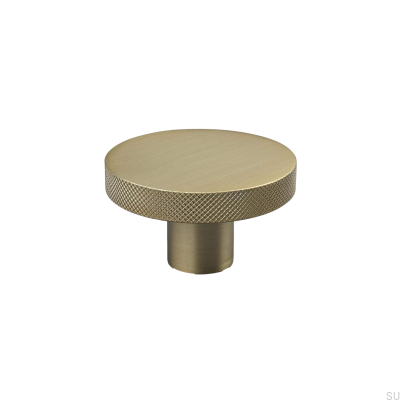 Pomo para mueble Monza 42 Oro Cepillado