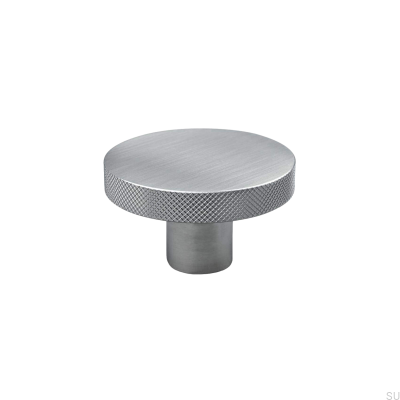 Pomo para mueble Monza 42 Plata Cepillada