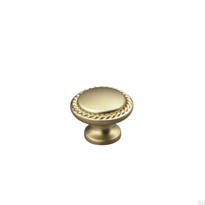 Pomo para muebles Sora 30 Gold cepillado
