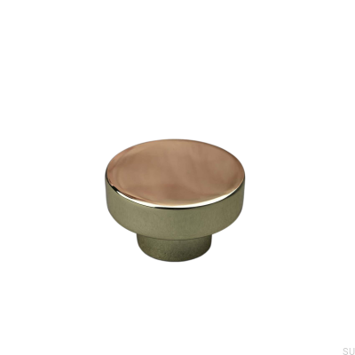 Pomo para mueble Vasto 34 Oro Pulido