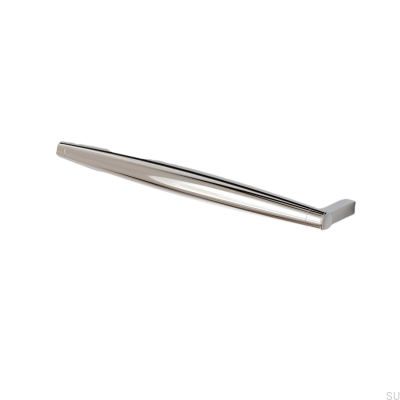Tirador para mueble alargado Hjo 256, cromo pulido
